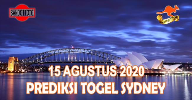 Prediksi Togel Sydney Hari Ini 15 Agustus 2020