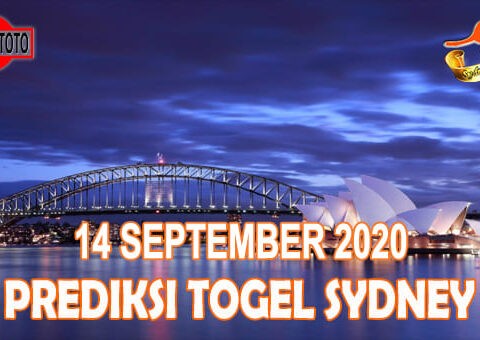 Prediksi Togel Sydney Hari Ini 14 September 2020