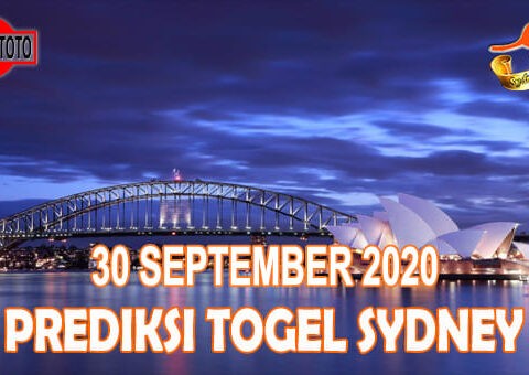 Prediksi Togel Sydney Hari Ini 30 September 2020