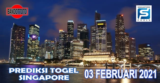 Prediksi Togel Singapore Hari Ini 03 Februari 2021
