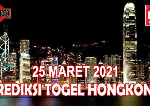 Prediksi Togel Hongkong Hari Ini 25 Maret 2021