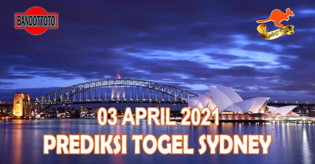 Prediksi Togel Sydney Hari Ini 03 April 2021