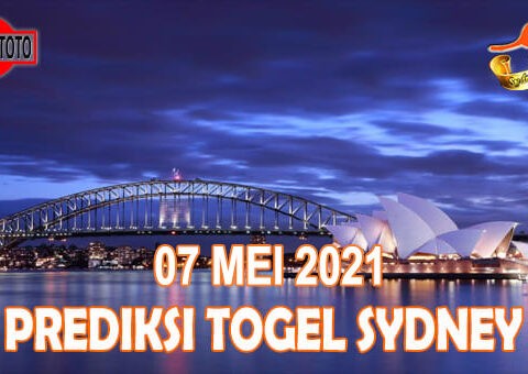 Prediksi Togel Sydney Hari Ini 07 Mei 2021