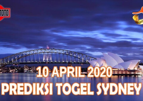 Prediksi Togel Sydney Hari Ini 10 April 2021