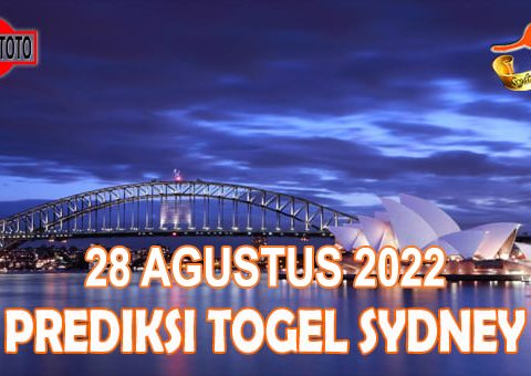 Prediksi Togel Sydney Hari Ini 28 Agustus 2022