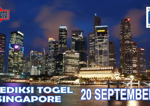 Prediksi Togel Singapore Hari Ini 20 September 2022