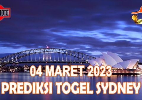 Prediksi Togel Sydney Hari Ini 04 Maret 2023